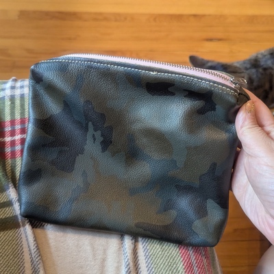 Finished Camo Pouch