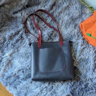 Finished Leather Bag